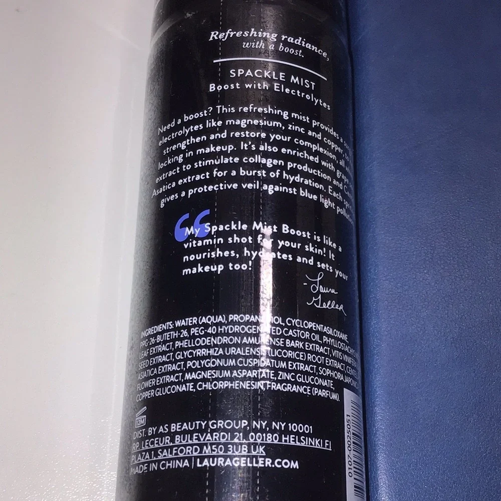 Laura Geller spackle mist 3.3oz NEW